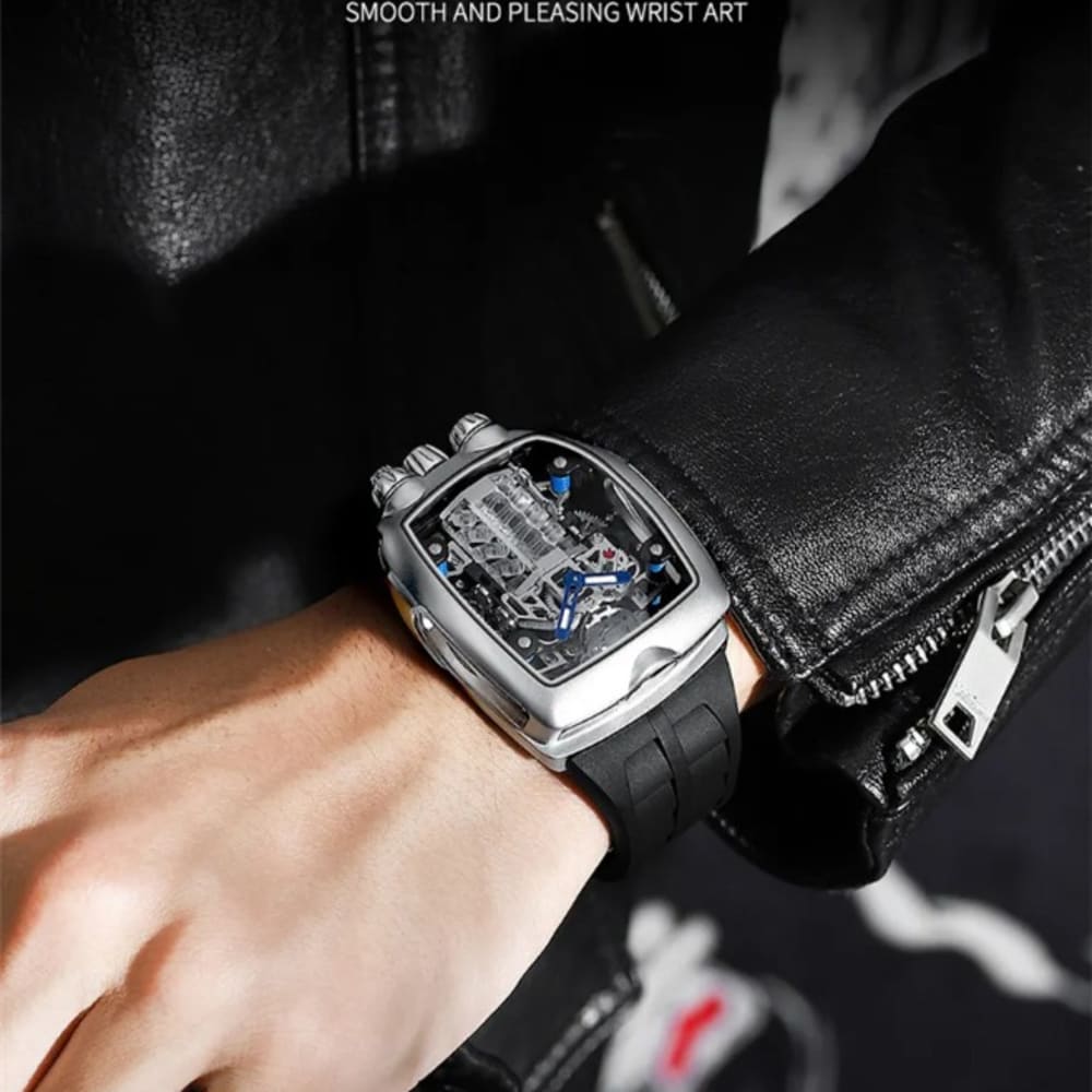 PINDU Unveils New Men Mechanical Watch Sports Car-Inspired Design 